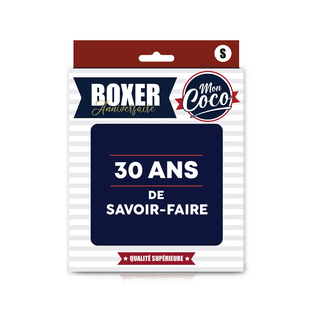 [STC-CD6646VS] BOXER "30ANS DE SAVOIR-FAIRE" S