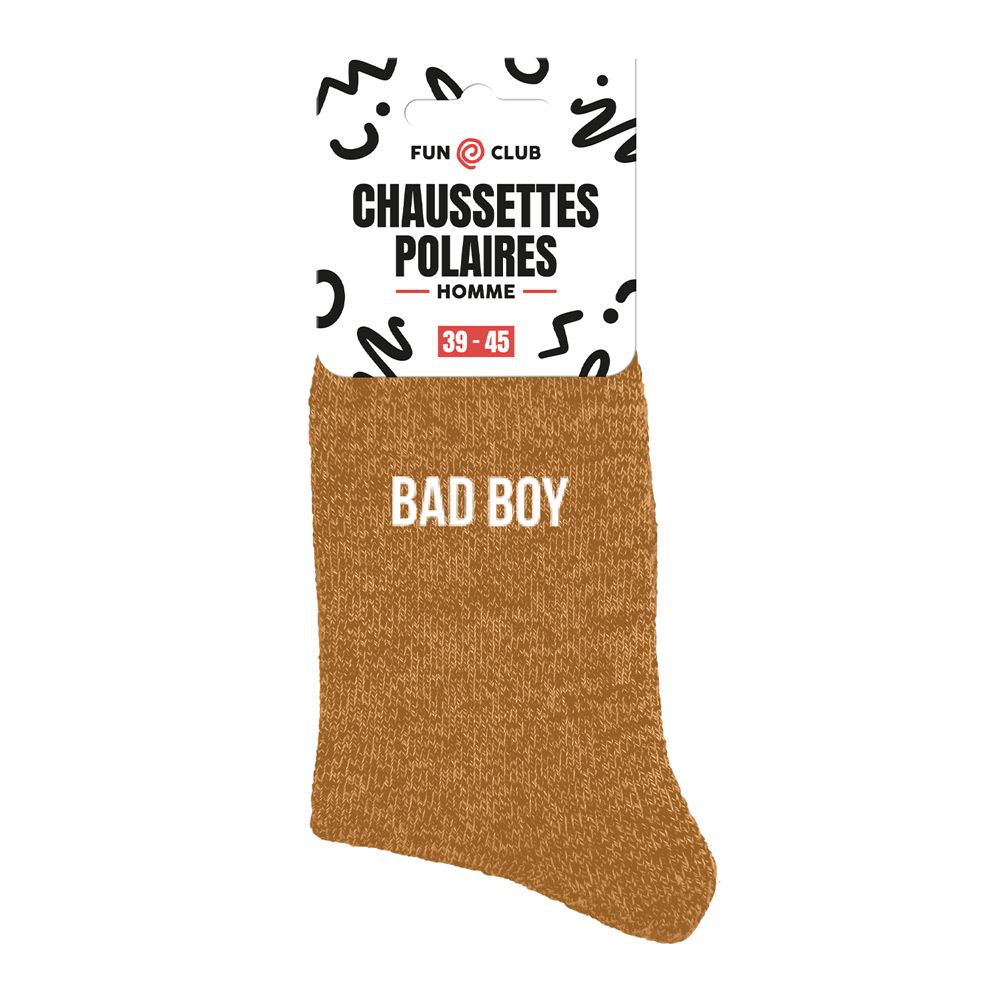 [STC-CD10244V12] Chaussettes Hiver Homme Bad Boy
