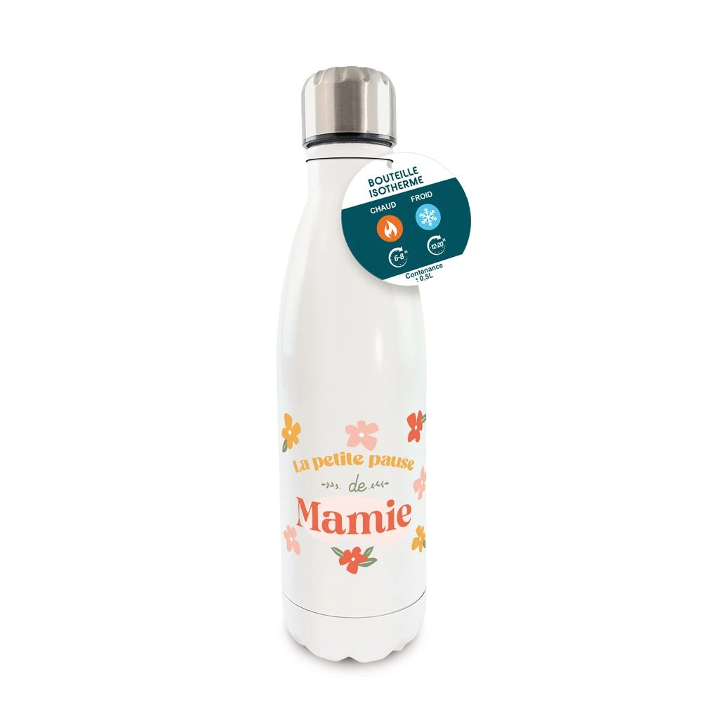 [STC-CD10287] Gourde Isotherme La Petite Pause De Mamie