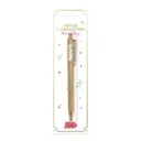 Stylo A Paillettes Dore Parfaite