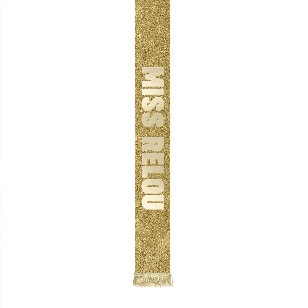 [STC-CD10313V05] Echarpe Miss Dore A Paillettes Miss Relou