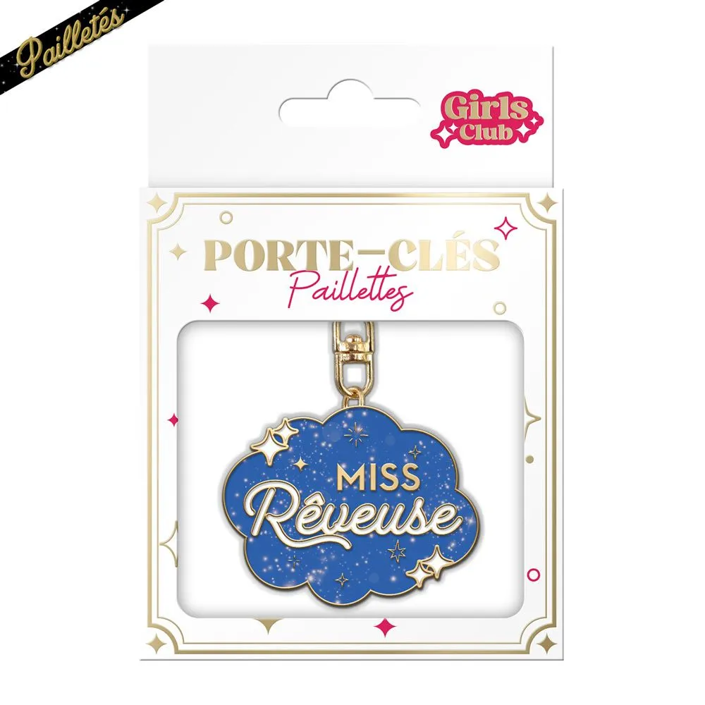 [STC-CD10317V01] Porte Cles Paillettes Reveuse