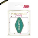 Porte Cles Paillettes Poulette