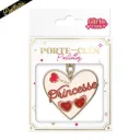 Porte Cles Paillettes Princesse