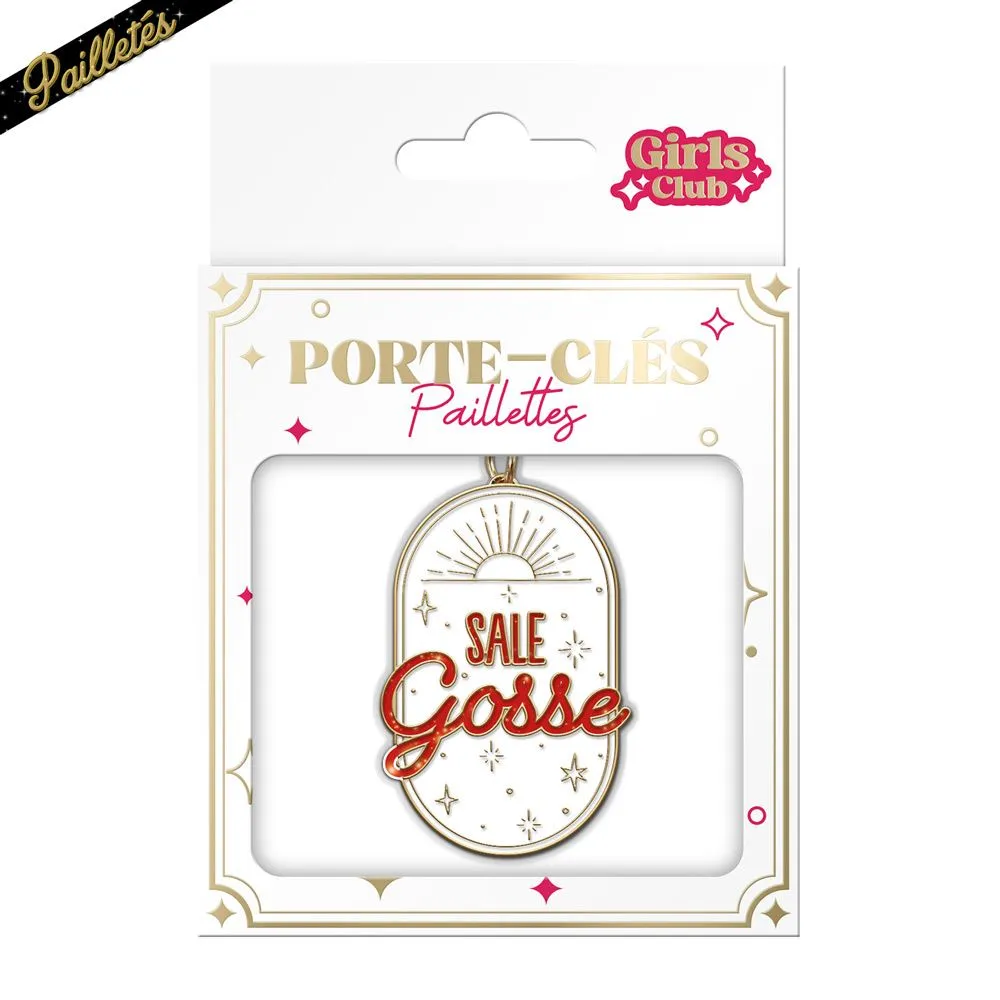 [STC-CD10317V09] Porte Cles Paillettes Sale Gosse