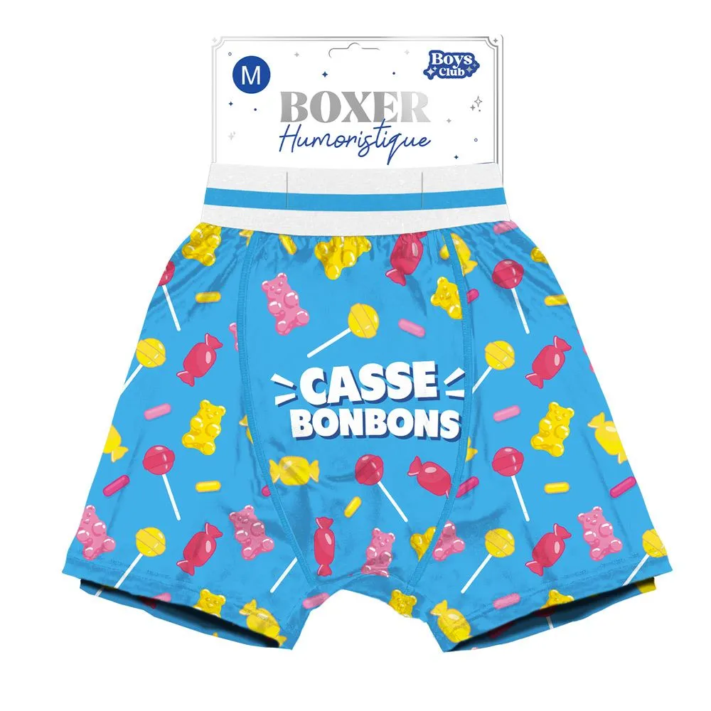 [STC-CD10357VM] Boxer Humo Casse Bonbons Taille M