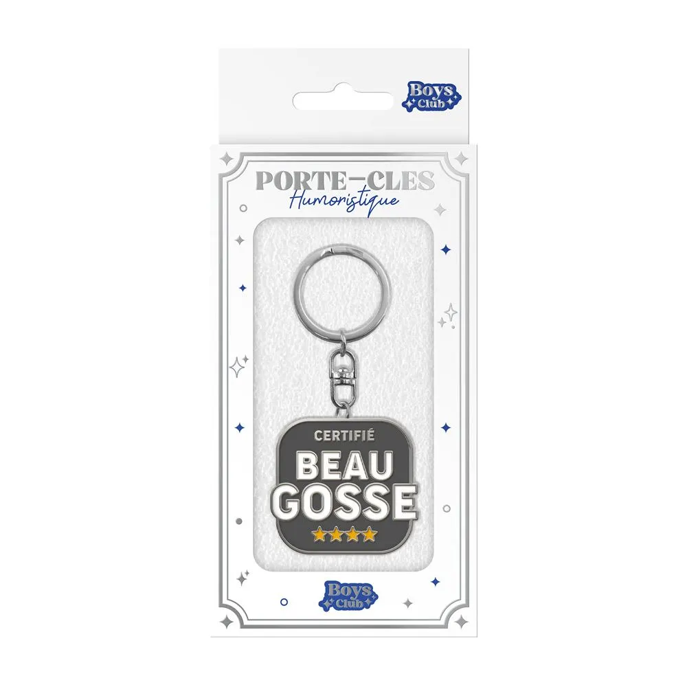 [STC-CD10358V07] Porte Cles Metal Humo Beau Gosse