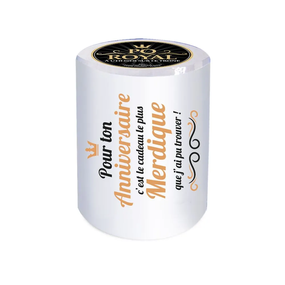 [STC-CD7492VANV] Papier Wc Anniversaire Merdique