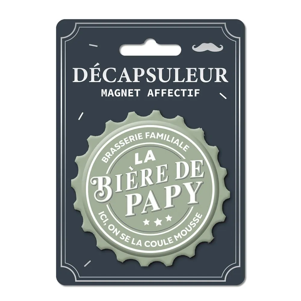 [STC-CD7680_04] Decapsuleur "La Biere De Papy"