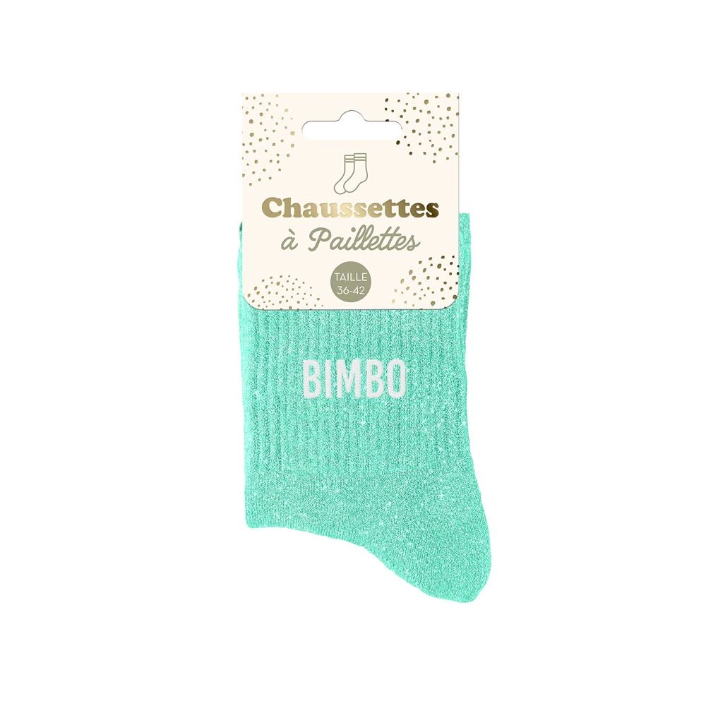 Chaussettes Paillettes Poupée**