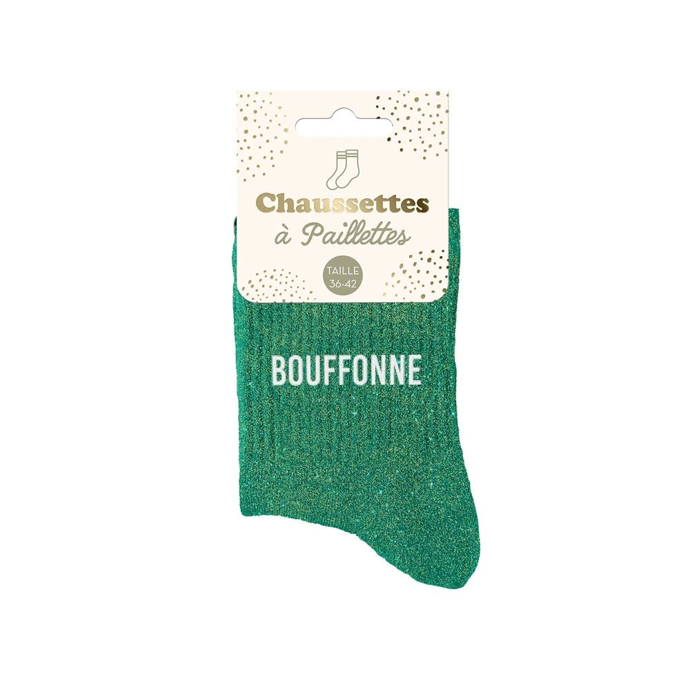 [STC-CD8425V97] Chaussettes Paillettes Bouffonne