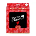 Boxer Saint Valentin Noir Tl