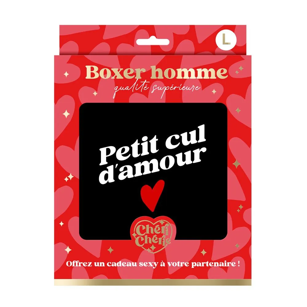 [STC-CD9630VM] Boxer Saint Valentin Noir Tm