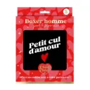 Boxer Saint Valentin Noir Ts