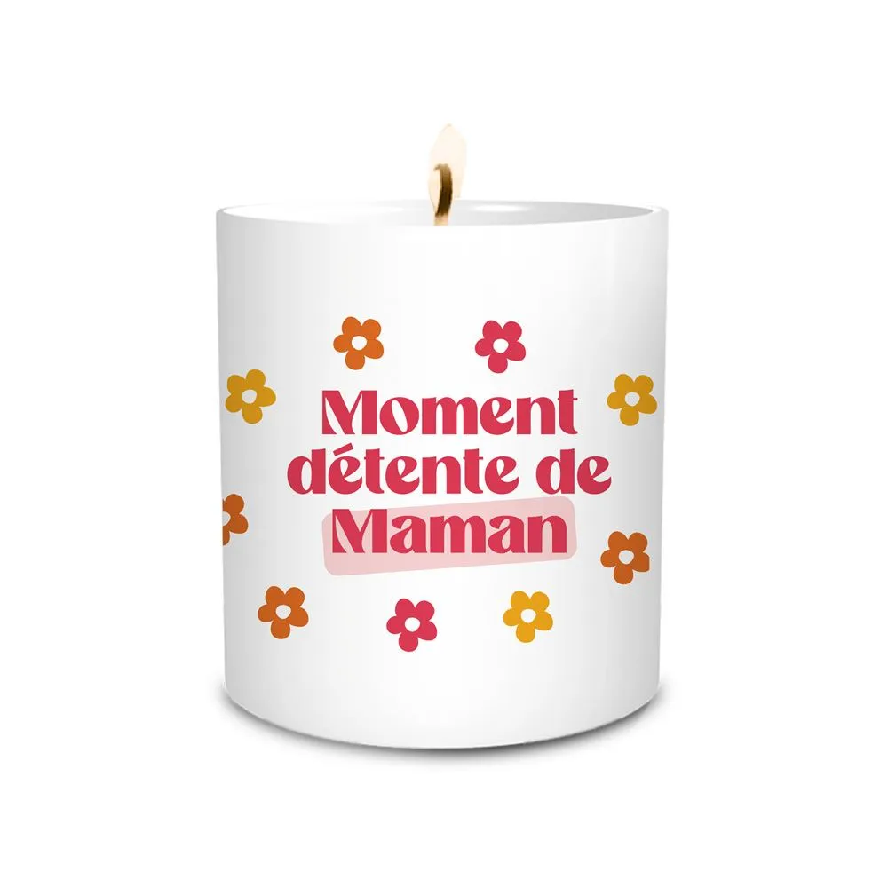 [STC-CD9769] Bougie Céramique Moment Détente De Maman