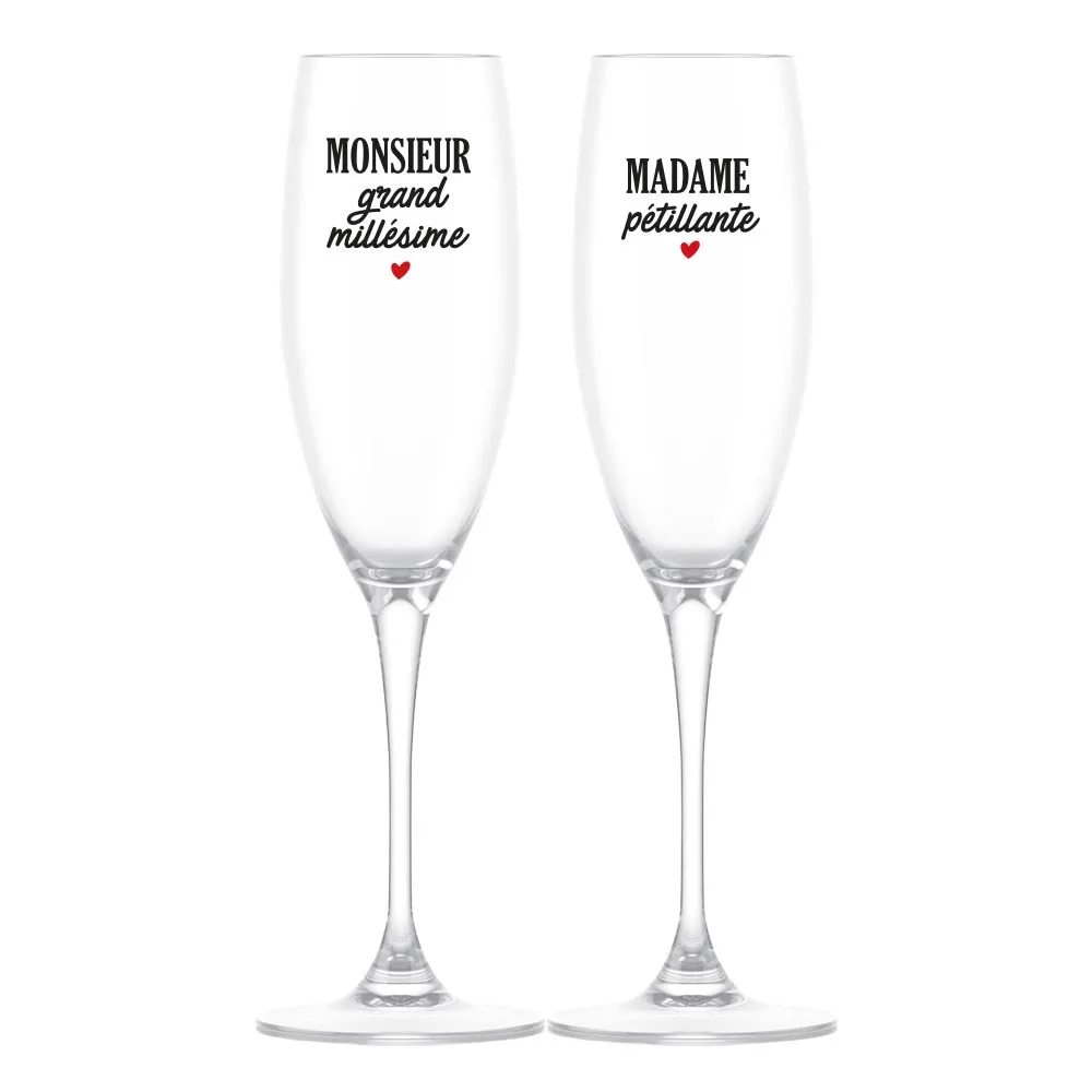 [STC-CD6277] Coffret Flutes Madame/Monsieur