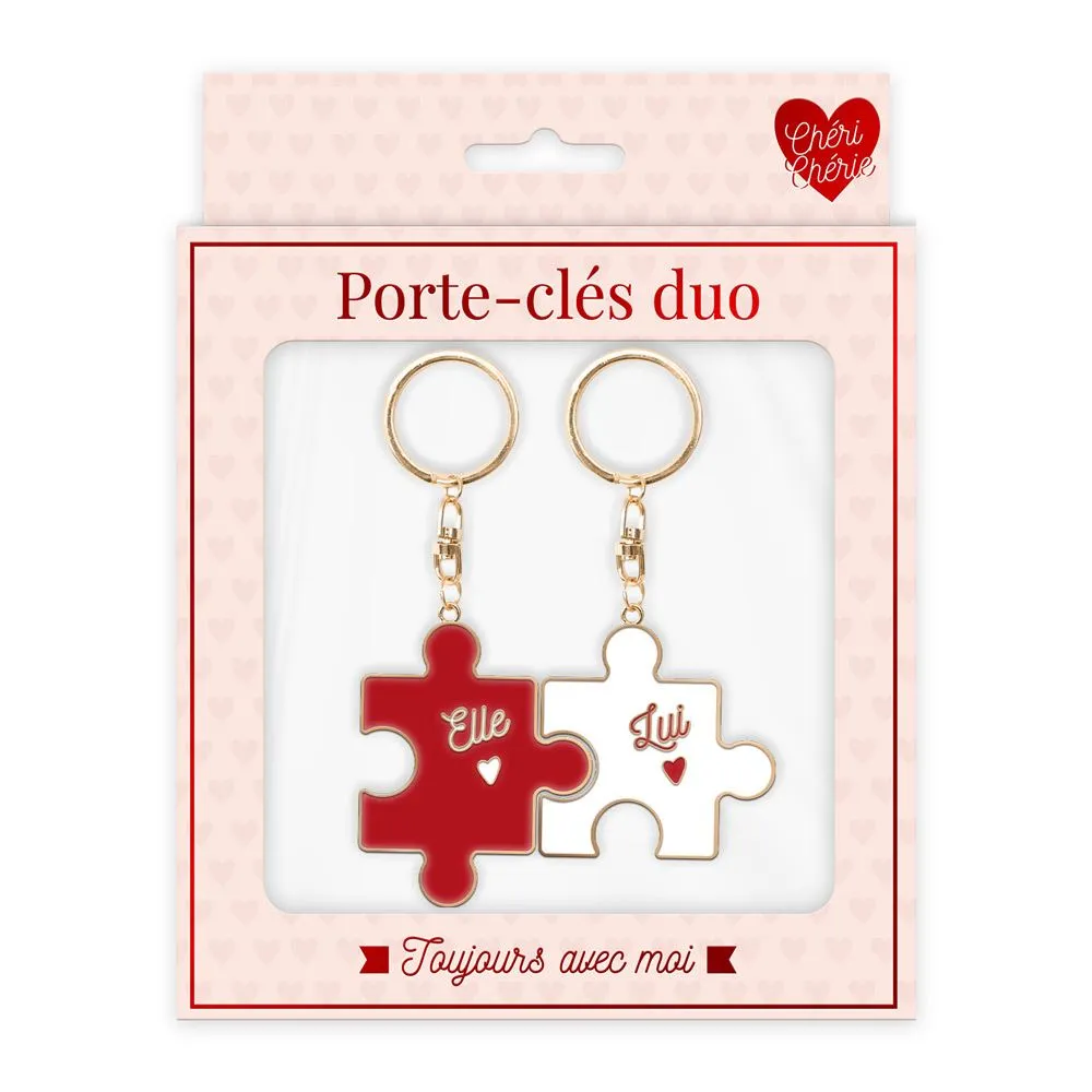 [STC-CD8720] Duo Porte Cles Saint Valentin