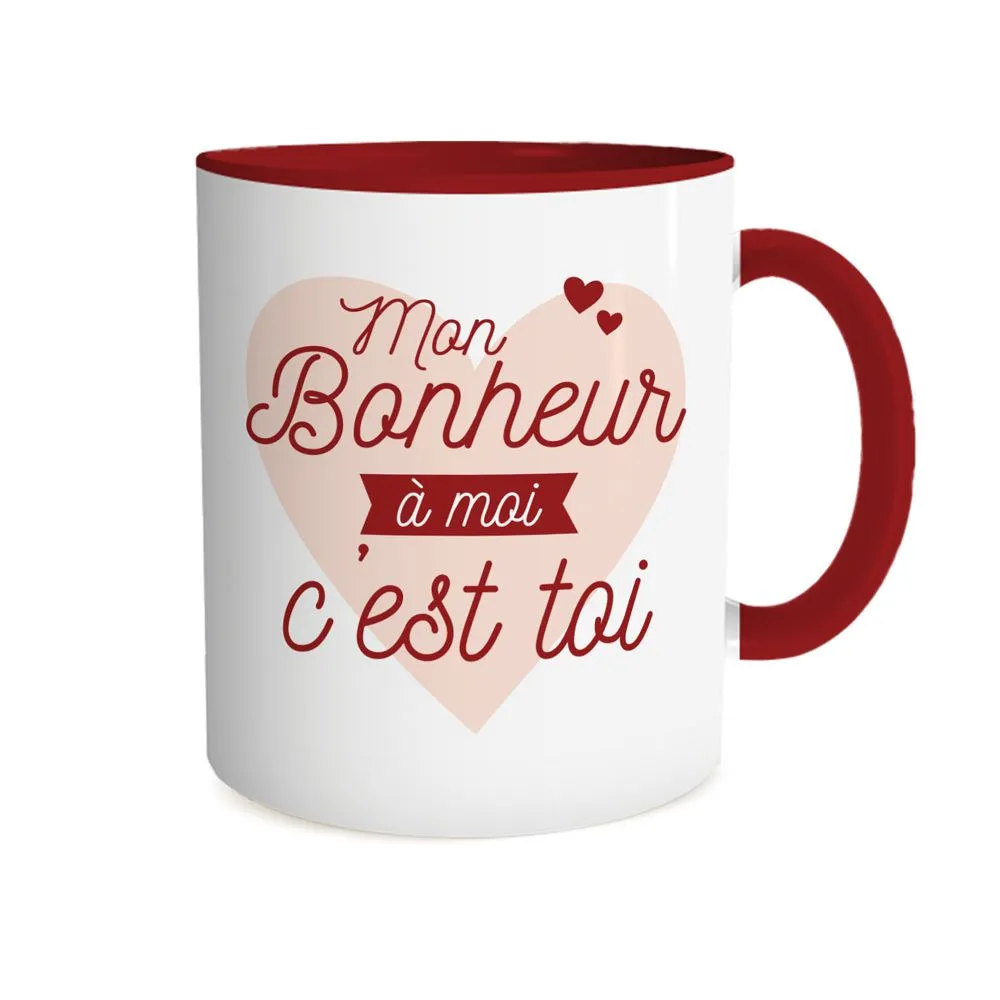 [STC-CD8769] Mug "Mon Bonheur A Moi C Est Toi"