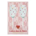 Coffret Duo Flutes Saint Valentin
