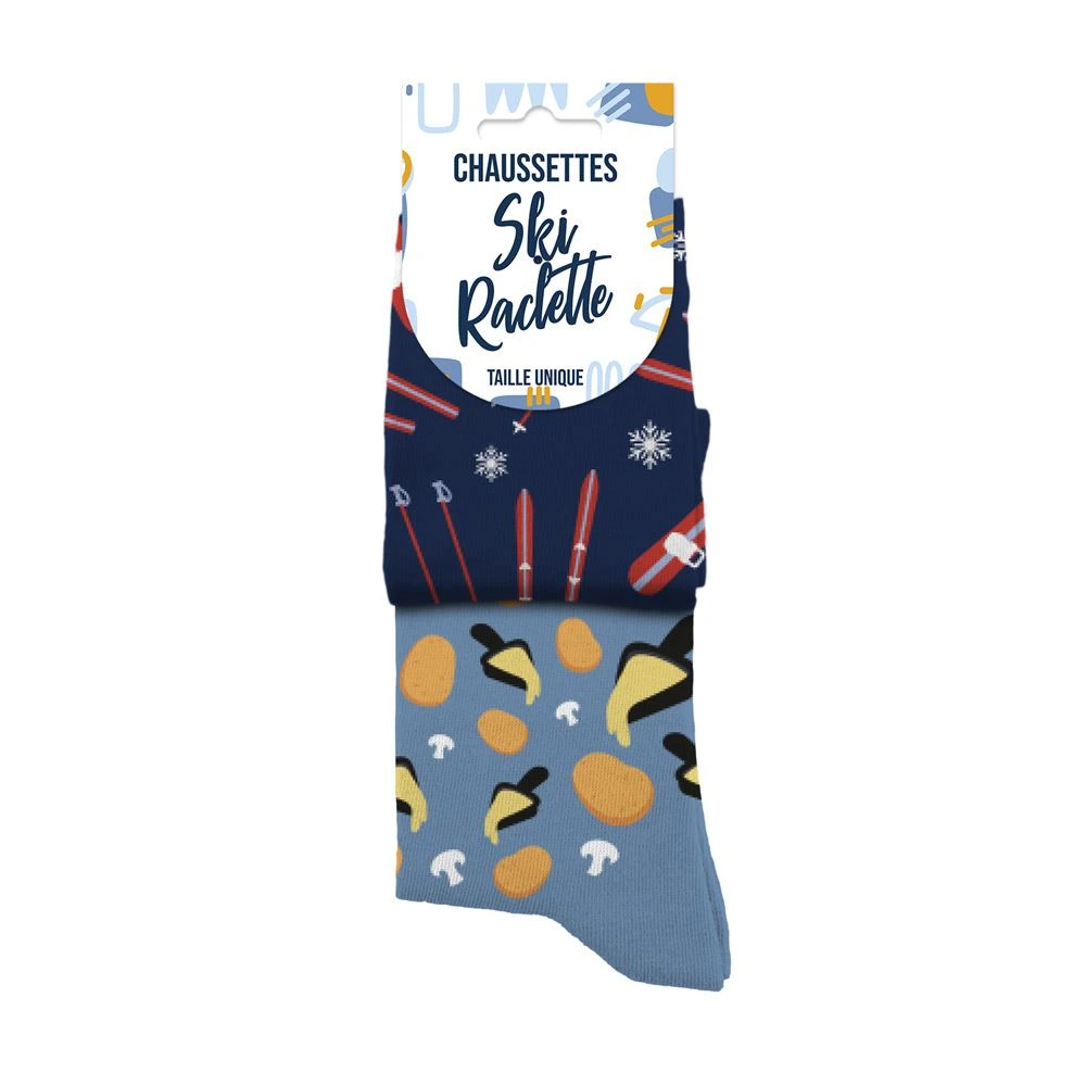 [STC-CD8847_08] Chaussettes Ski/Raclette