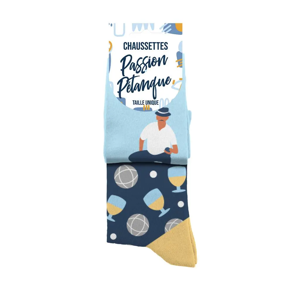 [STC-CD9790V09] Chaussette Duo Passion Petanque