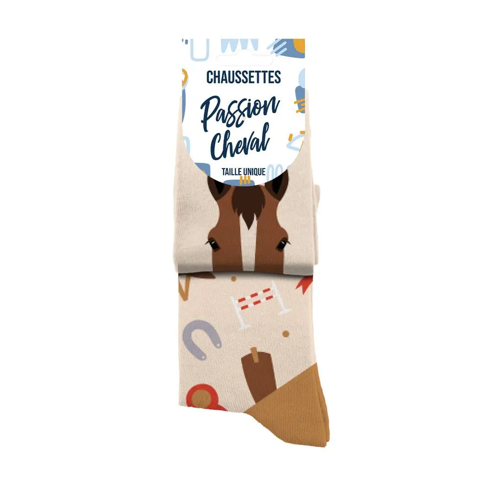 [STC-CD9790V10] Chaussette Duo Passion Cheval