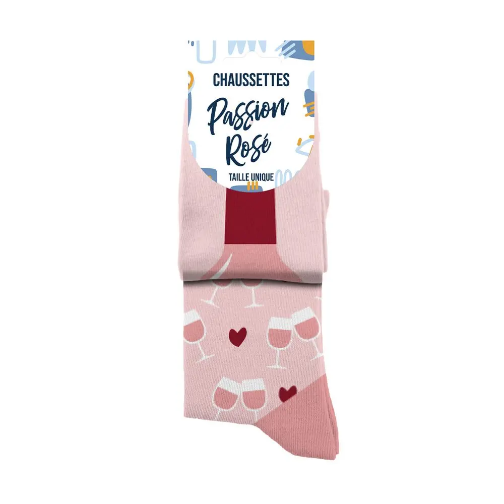 [STC-CD9790V11] Chaussette Duo Passion Rose