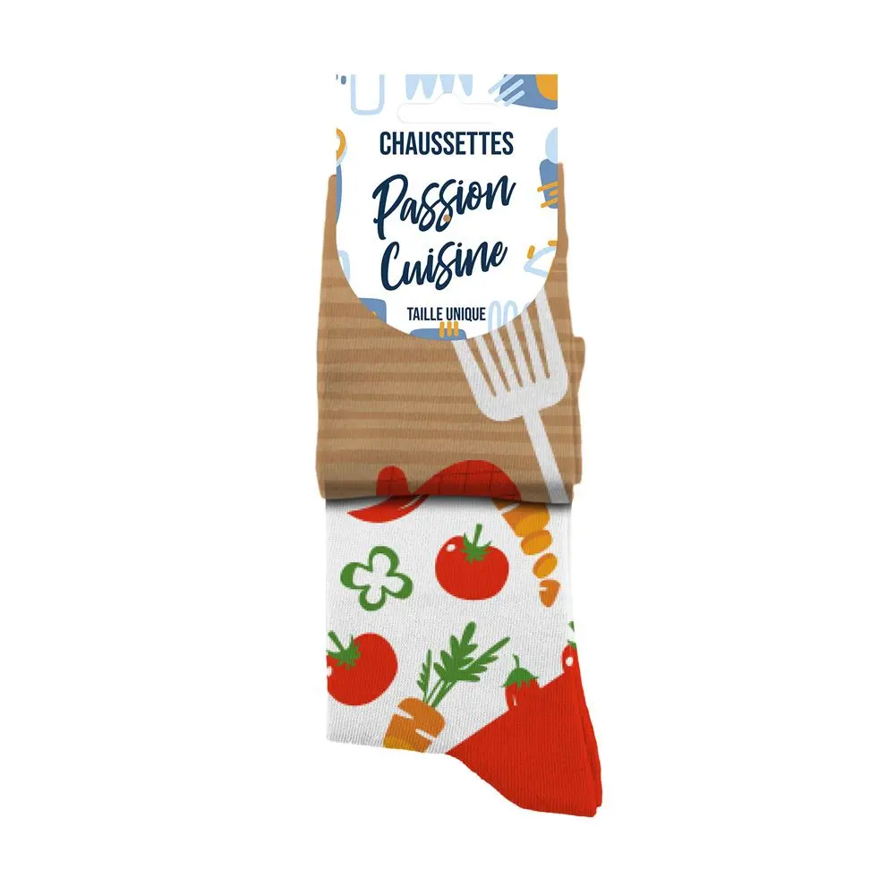 [STC-CD9790V13] Chaussette Duo Passion Cuisine