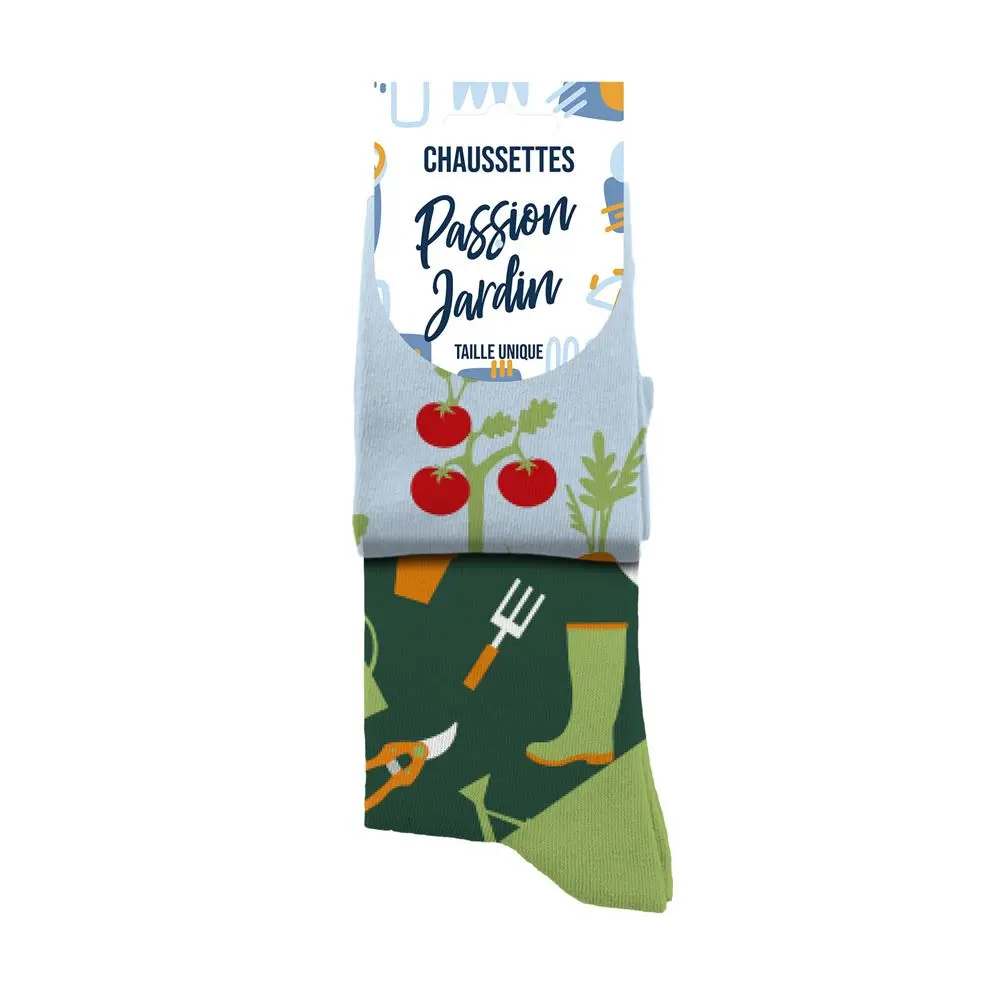 [STC-CD9790V14] Chaussette Duo Passion Jardin