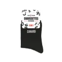 Chaussettes Noires Canard Homme