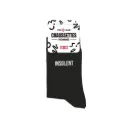 Chaussettes Noires Insolent Homme