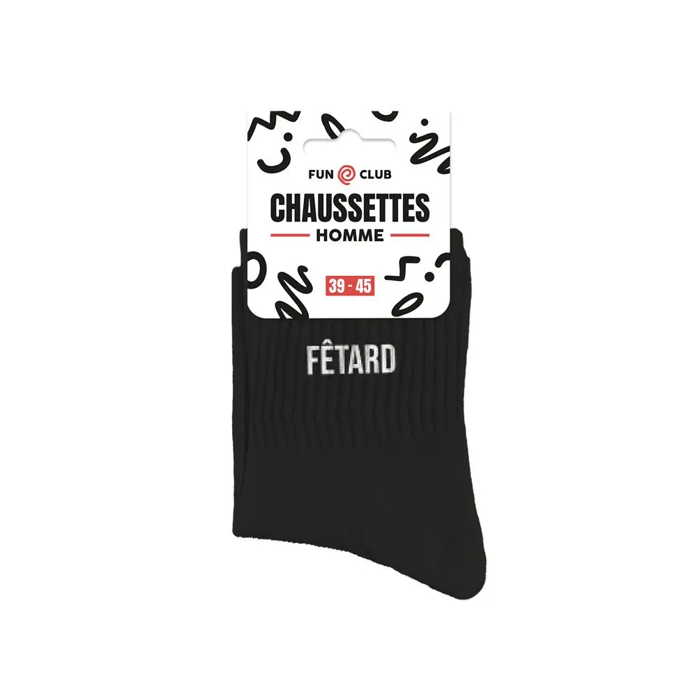 [STC-CD10069V10] Chaussettes Noires Fetard Homme
