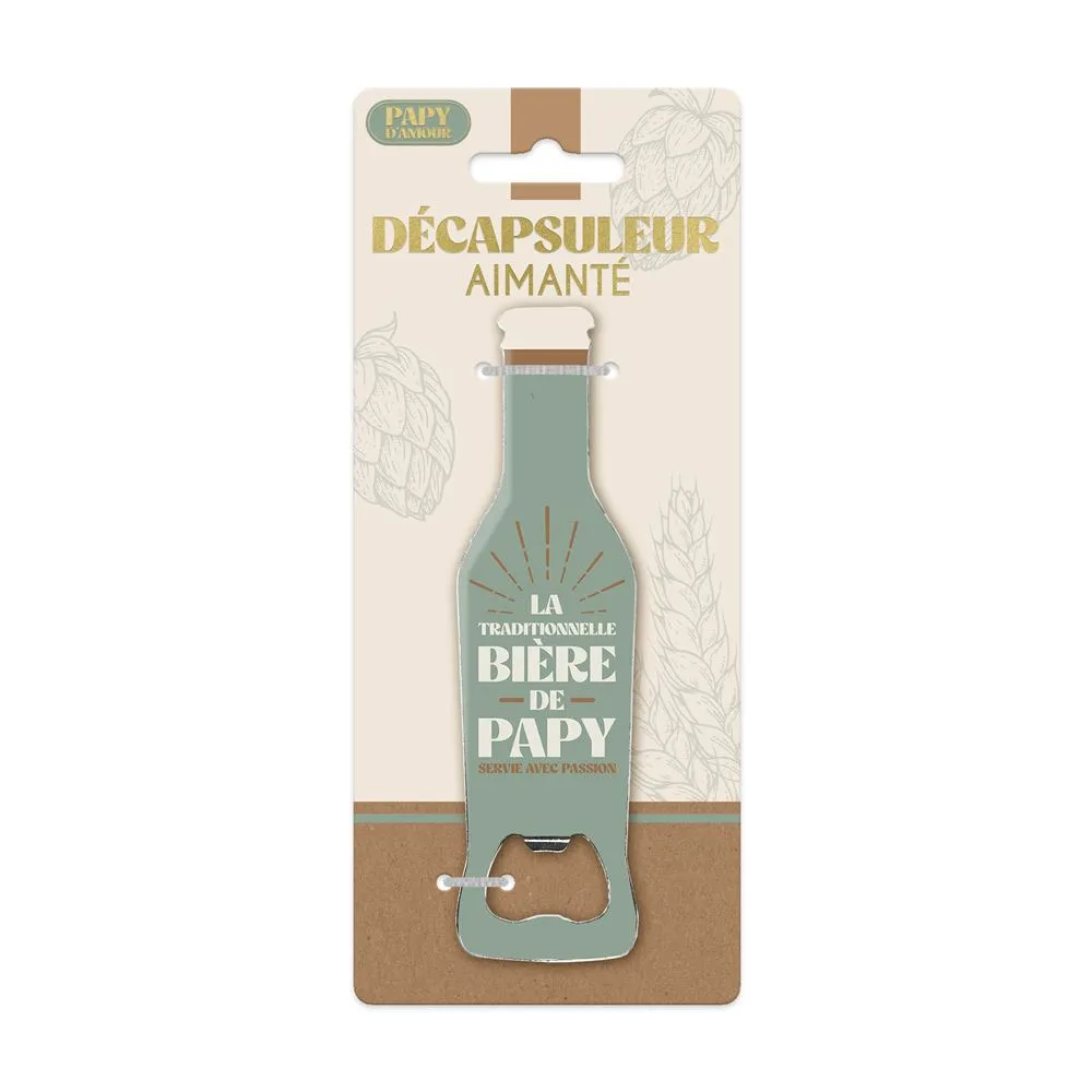 [STC-CD10084] Decapsuleur Forme Bouteille Papy