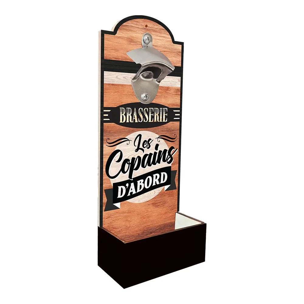 [STC-CD5817V02] Decapsuleur Mural "Les Copains D Abord"