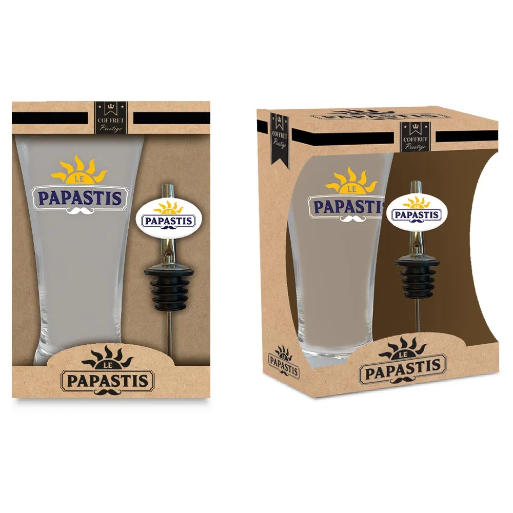[STC-CD6735] Coffret Pastis "Le Papastis"