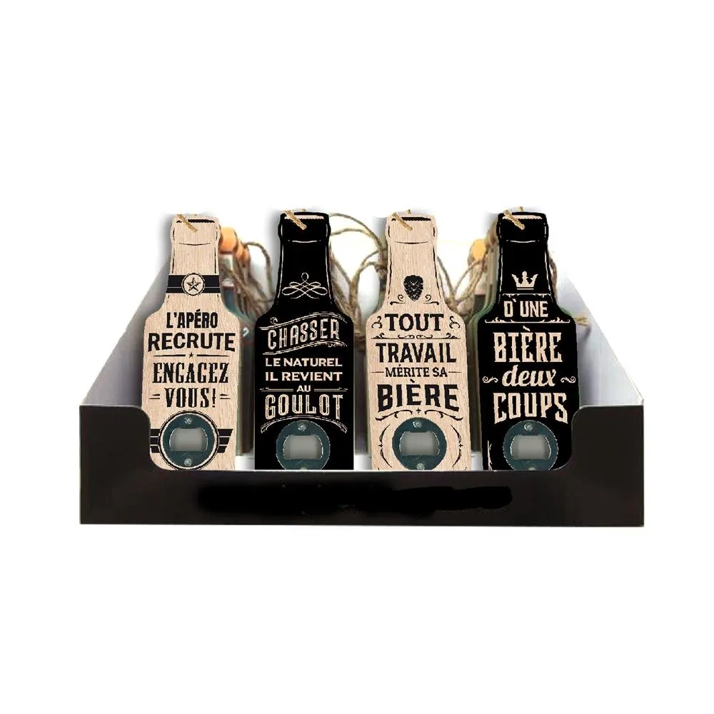 [STC-CD6991] Decapsuleur Bois Apero 4Mod