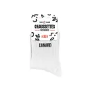 Chaussettes Blanches Canard Homme