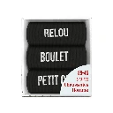 Coffret Trio Chaussettes Homme Relou Noir