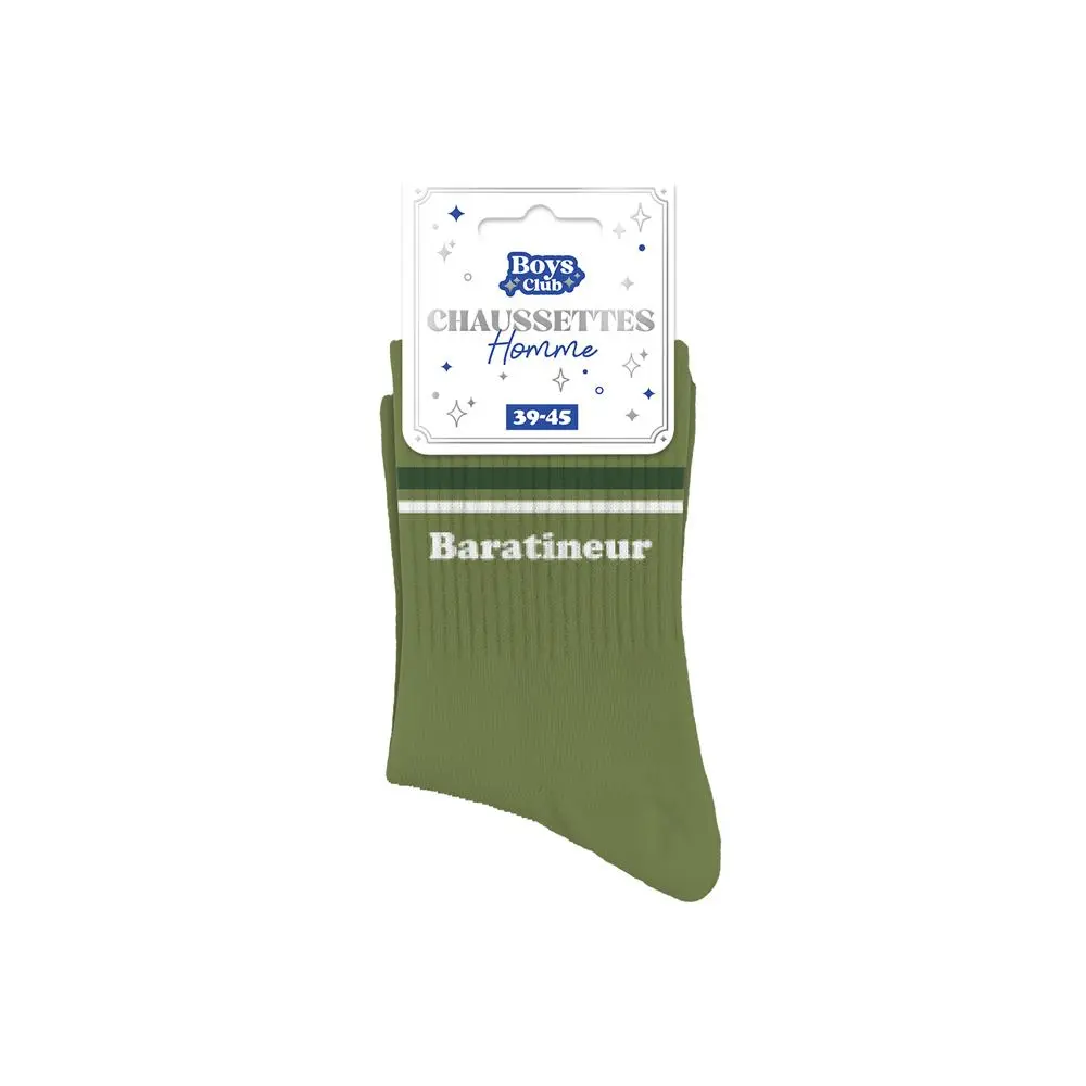 [STC-CD5297_70] Chaussettes Homme Baratineur
